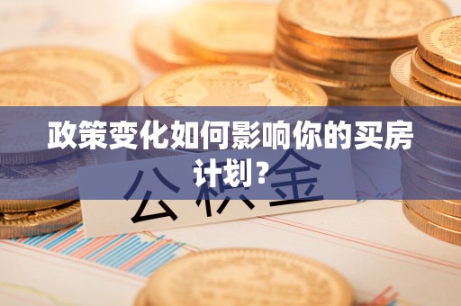 普兰店政策变化如何影响你的买房计划？