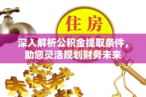 普兰店深入解析公积金提取条件，助您灵活规划财务未来