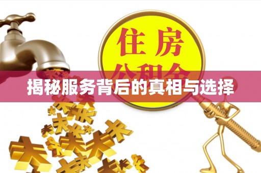 普兰店揭秘服务背后的真相与选择